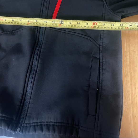SNOZU Fleece Lined Performance Hooded Jacket in Black Boy's L (14-16) - Picture 7 of 9
